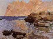 Joaquin Sorolla San Vicente small Gulf oil painting on canvas